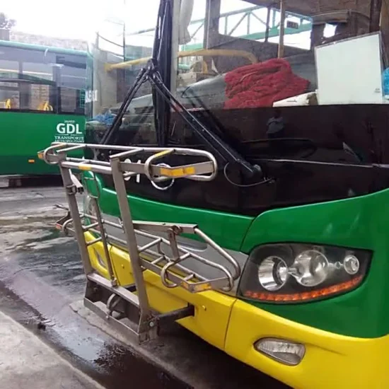 Стойки для велосипедов для транзитных автобусов из углеродистой стали на автобусе из Китая